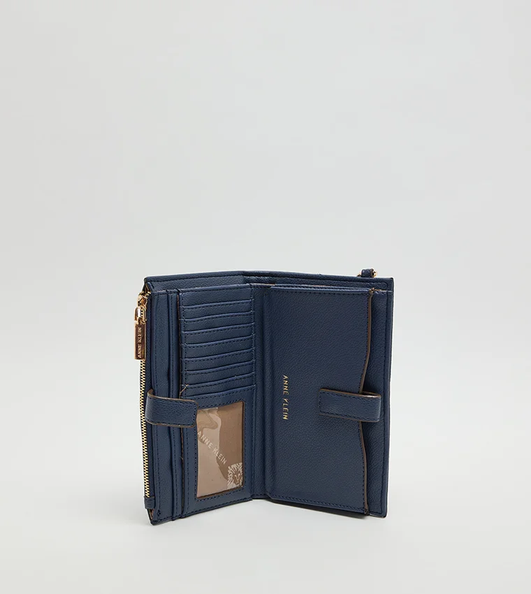 ANNE KLEIN Anne Klein Textured Zippered Wallet